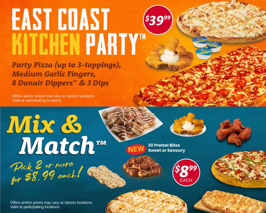 Greco Pizza catalogue in Moncton | Current deals and offers | 2024-12-26 - 2025-01-09