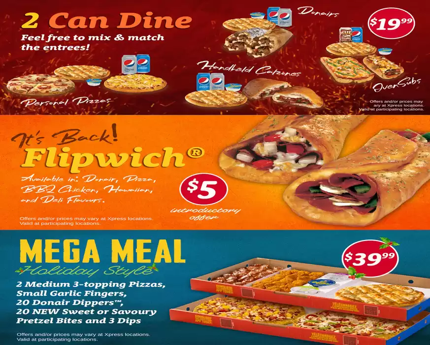 Greco Pizza catalogue in Moncton | Current deals and offers | 2024-12-26 - 2025-01-09