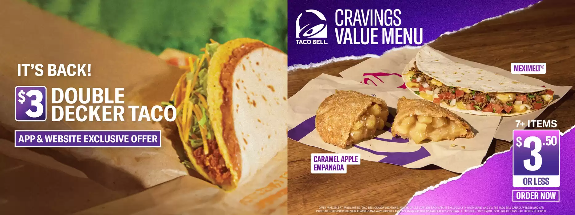 Taco Bell catalogue in Vancouver | Special Offers For You | 2024-12-26 - 2025-01-09