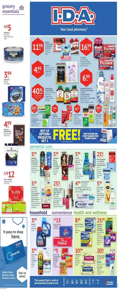 IDA Pharmacy catalogue in Penticton | Weekly Specials | 2024-12-27 - 2025-01-02