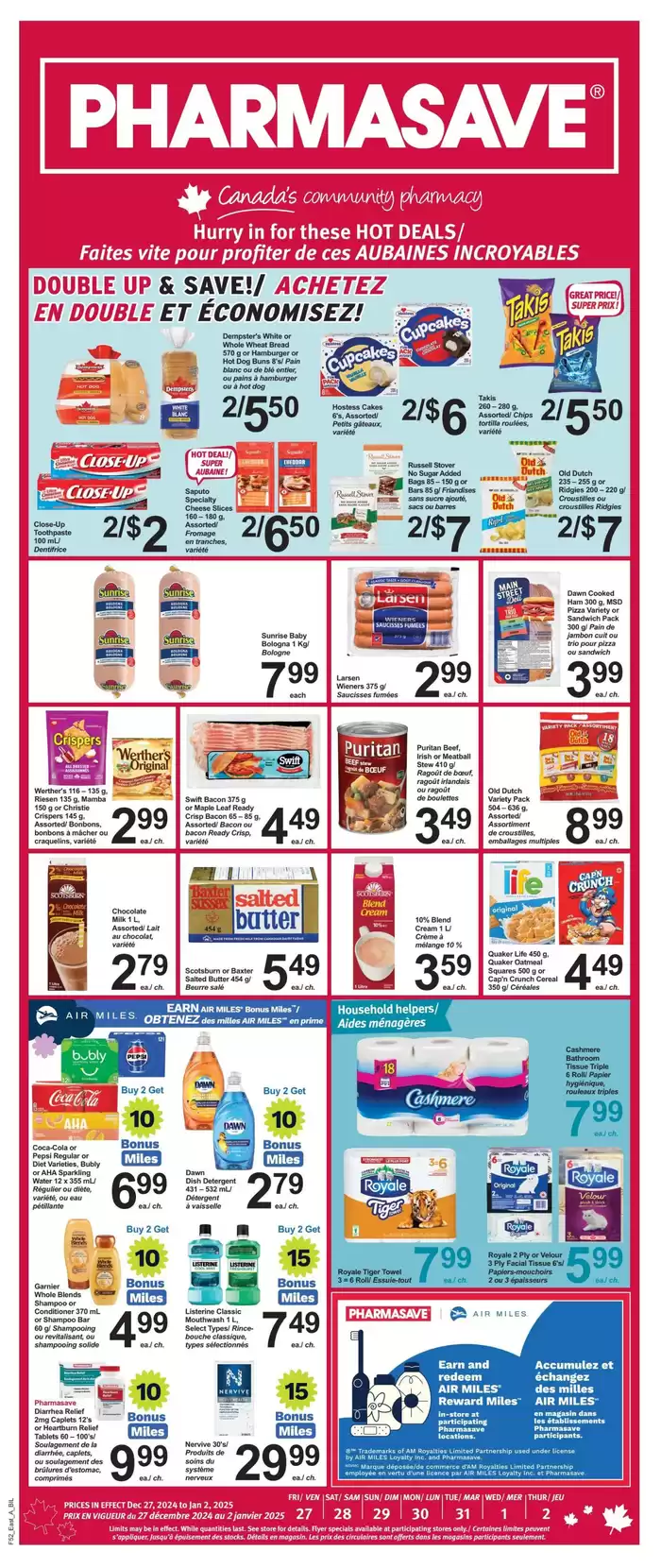 Pharmasave catalogue in Kenora | Pharmasave weekly flyer | 2024-12-27 - 2025-01-10