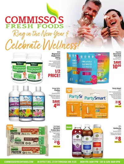 Commisso's Fresh Foods catalogue in Niagara Falls | Commisso's Fresh Foods weeky flyer | 2024-12-27 - 2025-01-09