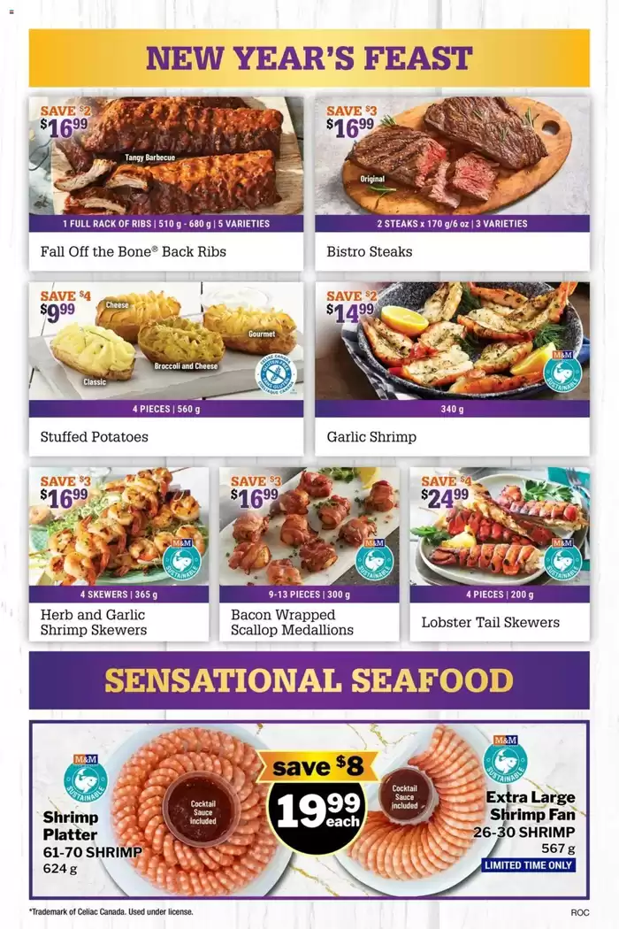 M&M Meat Shops catalogue in St. John's | M&M Meat Shops weekly flyer | 2024-12-26 - 2025-01-01