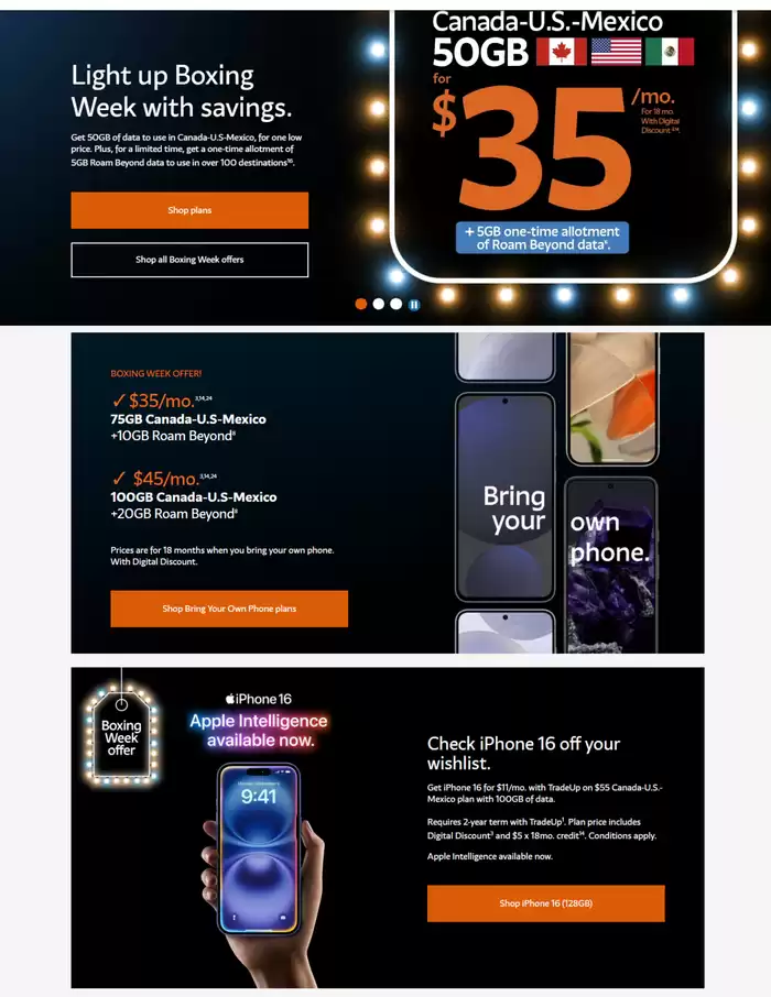 Freedom Mobile catalogue in Edmonton | Boxing Week Event | 2024-12-27 - 2024-12-31