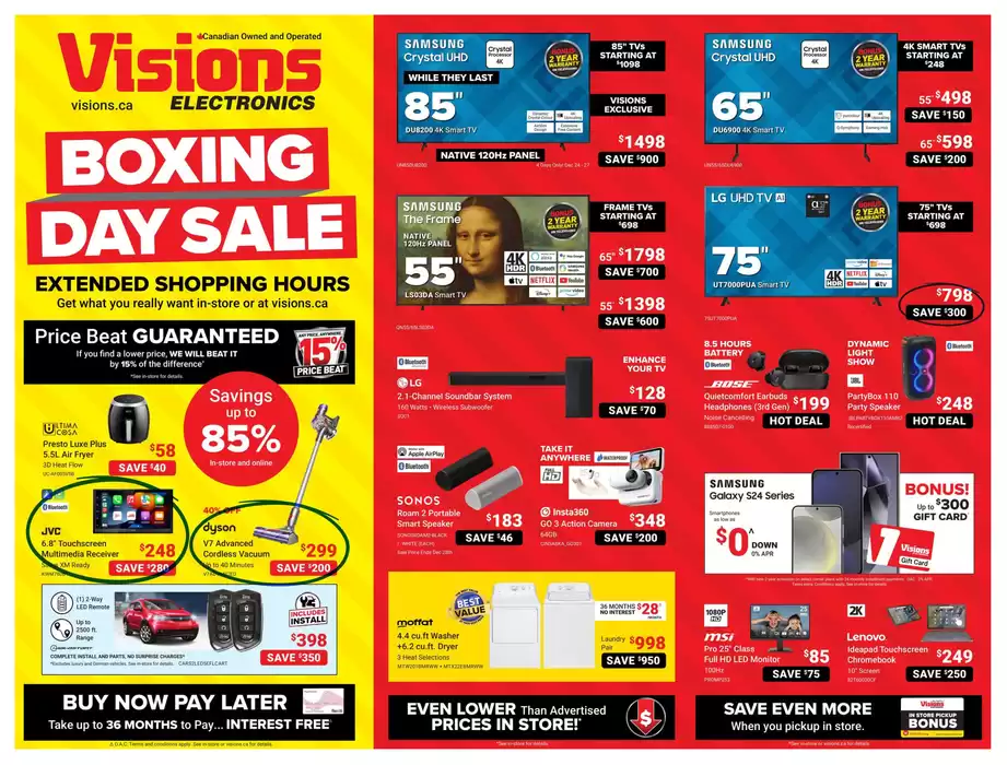 Visions Electronics catalogue in Winnipeg | Flyer | 2024-12-24 - 2025-01-02