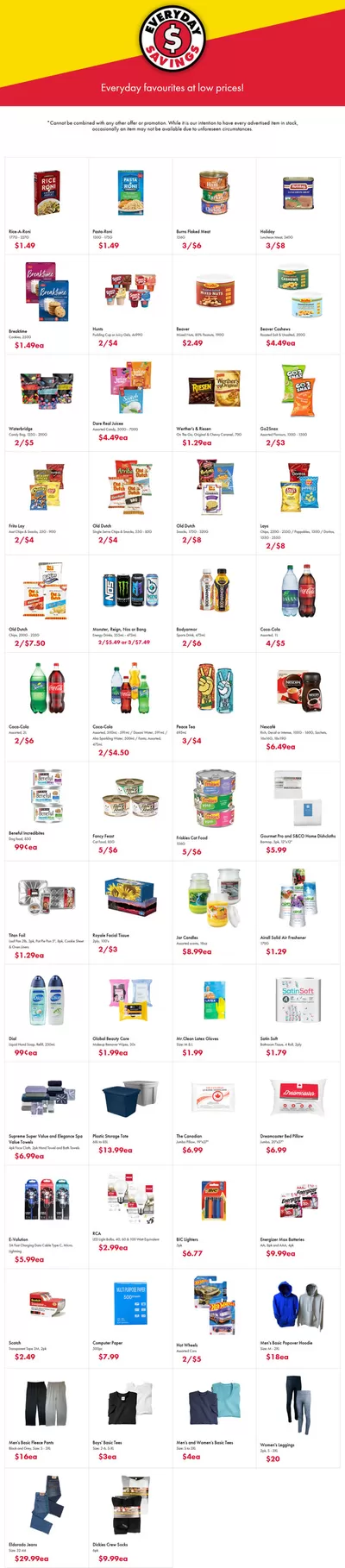 Grocery offers in Chapleau | Everyday Savings in The Bargain Shop | 2024-12-31 - 2025-01-14