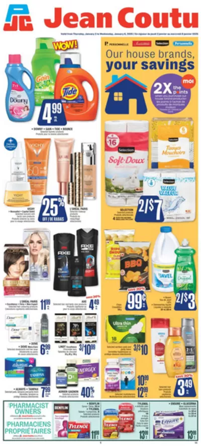 Jean Coutu catalogue in Montreal | Exclusive deals for our customers | 2025-01-02 - 2025-01-08