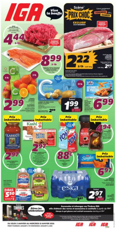 IGA catalogue in Aylmer QC | Quebec | 2025-01-02 - 2025-01-08