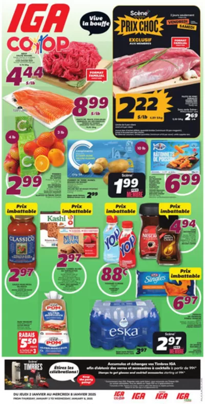 IGA catalogue in Aylmer QC | New Brunswick | 2025-01-02 - 2025-01-08