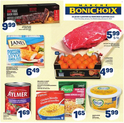 Grocery offers in CAP-AUX-MEULES | Exclusive deals and bargains in Marché Bonichoix | 2025-01-02 - 2025-01-08