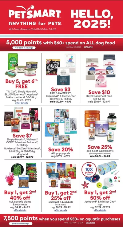 Petsmart catalogue in Hull QC | Petsmart Weekly ad | 2024-12-31 - 2025-01-07