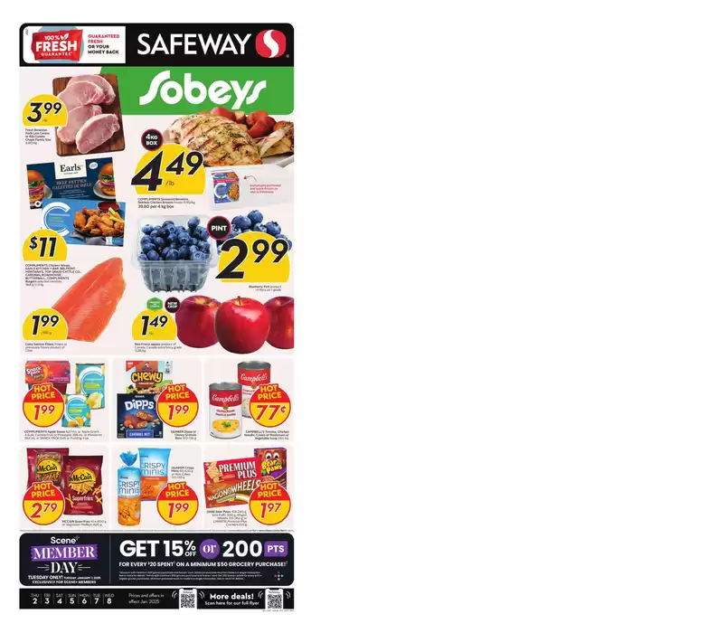 Safeway catalogue in Edmonton | Top offers for smart savers | 2025-01-02 - 2025-01-08