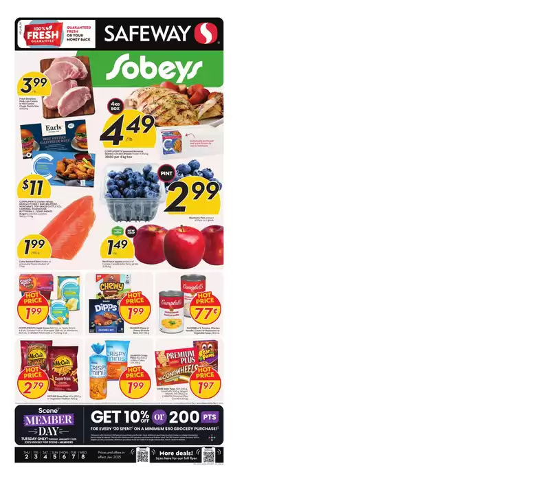 Safeway catalogue in Winnipeg | Great offer for bargain hunters | 2025-01-02 - 2025-01-08