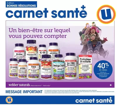 Pharmacy & Beauty offers in Quebec | Uniprix Weekly ad in Uniprix | 2025-01-02 - 2025-01-08