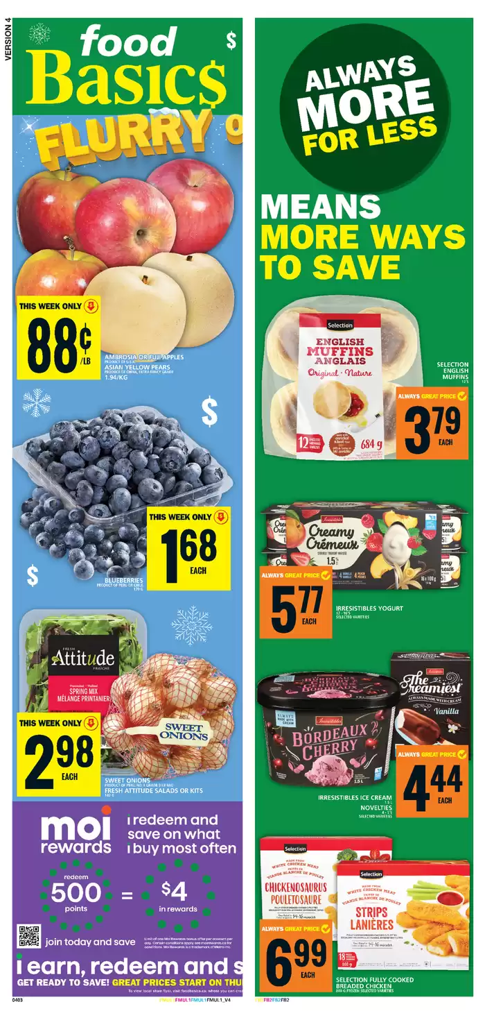 Food Basics catalogue in Mississauga | Great offer for bargain hunters | 2025-01-02 - 2025-01-08