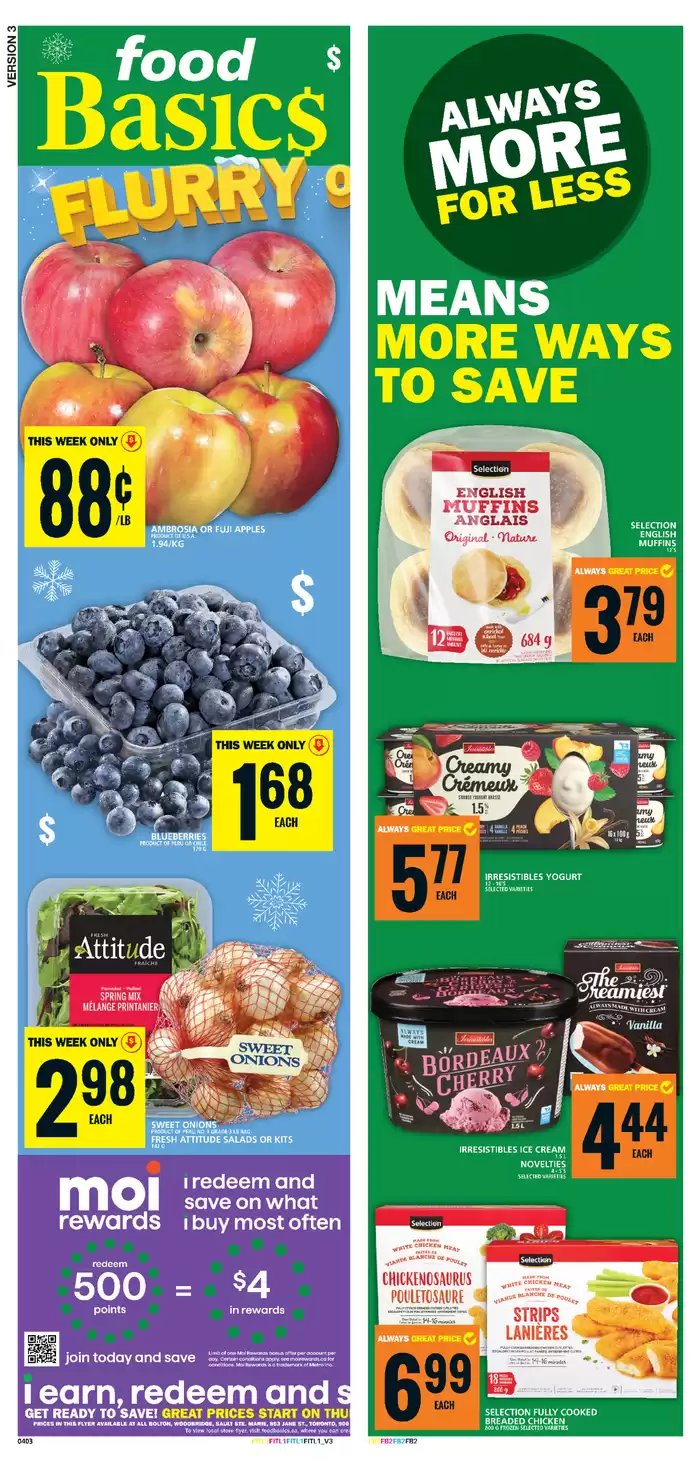 Food Basics catalogue in Hamilton | Top offers for smart savers | 2025-01-02 - 2025-01-08