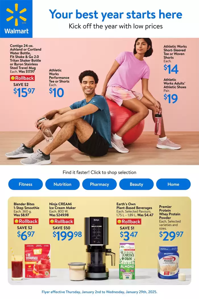 Walmart catalogue in Yellowknife | Current special promotions | 2025-01-02 - 2025-01-29