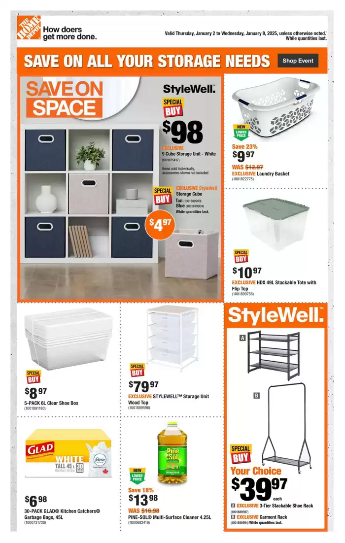 Home Depot catalogue in Vaughan | Weekly Flyer_CP | 2025-01-02 - 2025-01-08