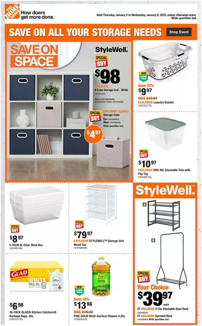 Garden & DIY offers in Saint Albert | Great discounts on selected products in Home Depot | 2025-01-02 - 2025-01-08