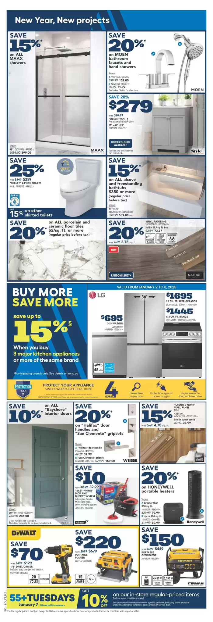 RONA catalogue in Oshawa | Current deals and offers | 2025-01-02 - 2025-01-08