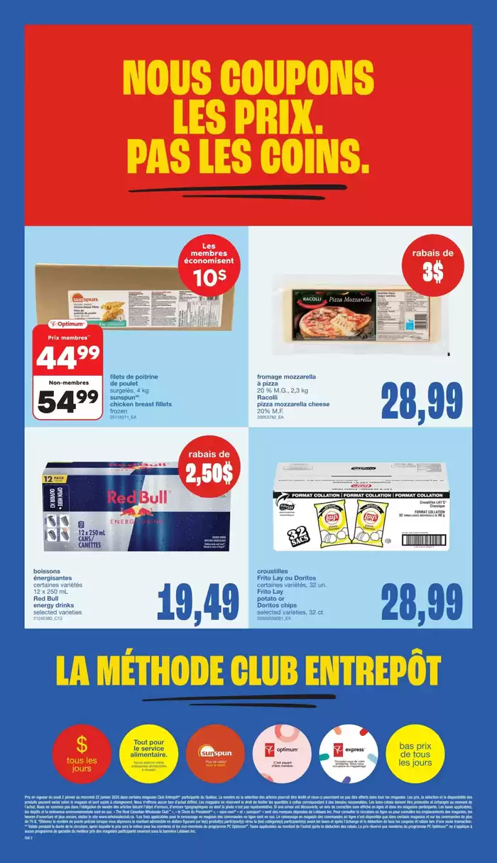 Wholesale Club catalogue in Niagara Falls | Wholesale Club Weekly ad | 2025-01-02 - 2025-01-08