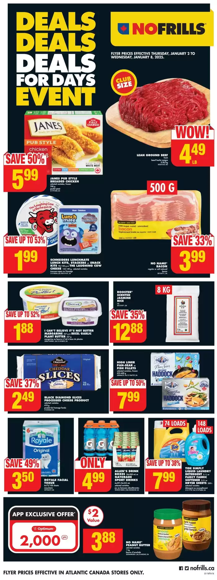 No Frills catalogue in Saint John | No Frills Weekly ad | 2025-01-02 - 2025-01-08