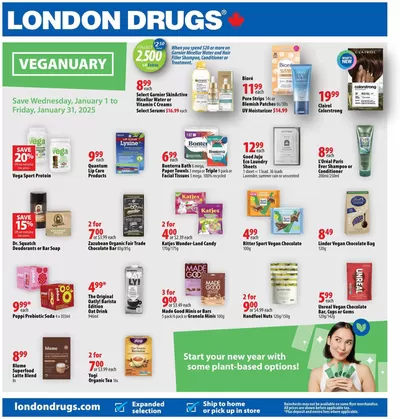 London Drugs catalogue in Edmonton | London Drugs Weekly ad | 2025-01-01 - 2025-01-31