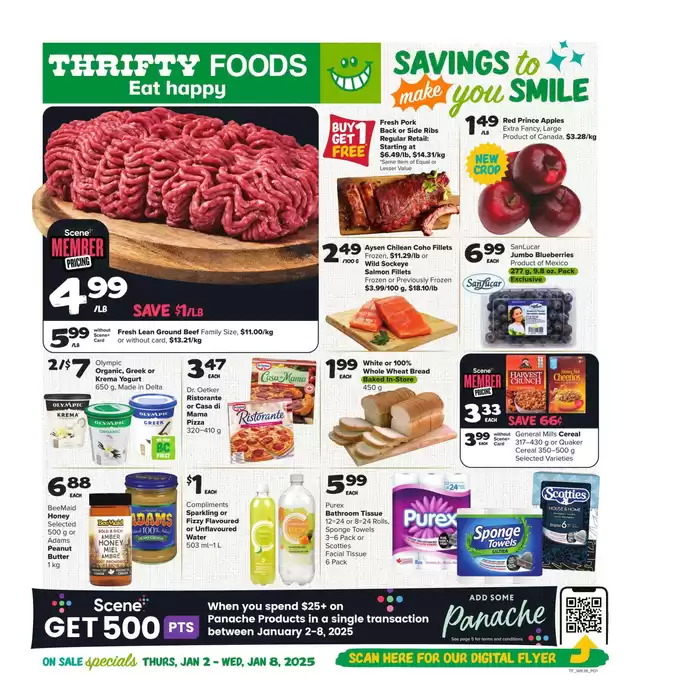 Thrifty Foods catalogue in Richmond | Weekly Flyer | 2025-01-02 - 2025-01-08