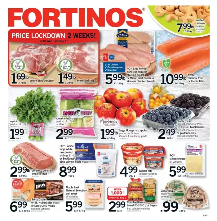 Fortinos catalogue in Hamilton | Fortinos weekly flyer | 2025-01-02 - 2025-01-08