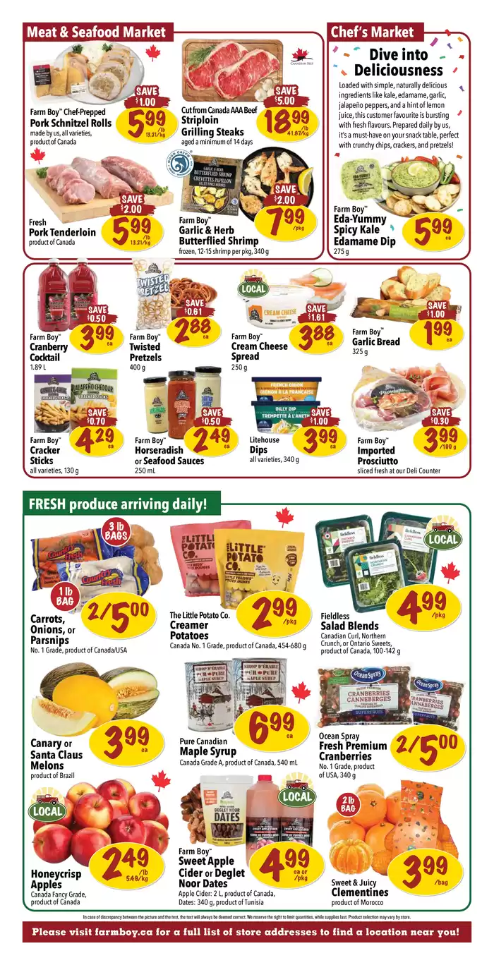 Farm Boy catalogue in London | Farm Boy weekly flyer | 2025-01-02 - 2025-01-09