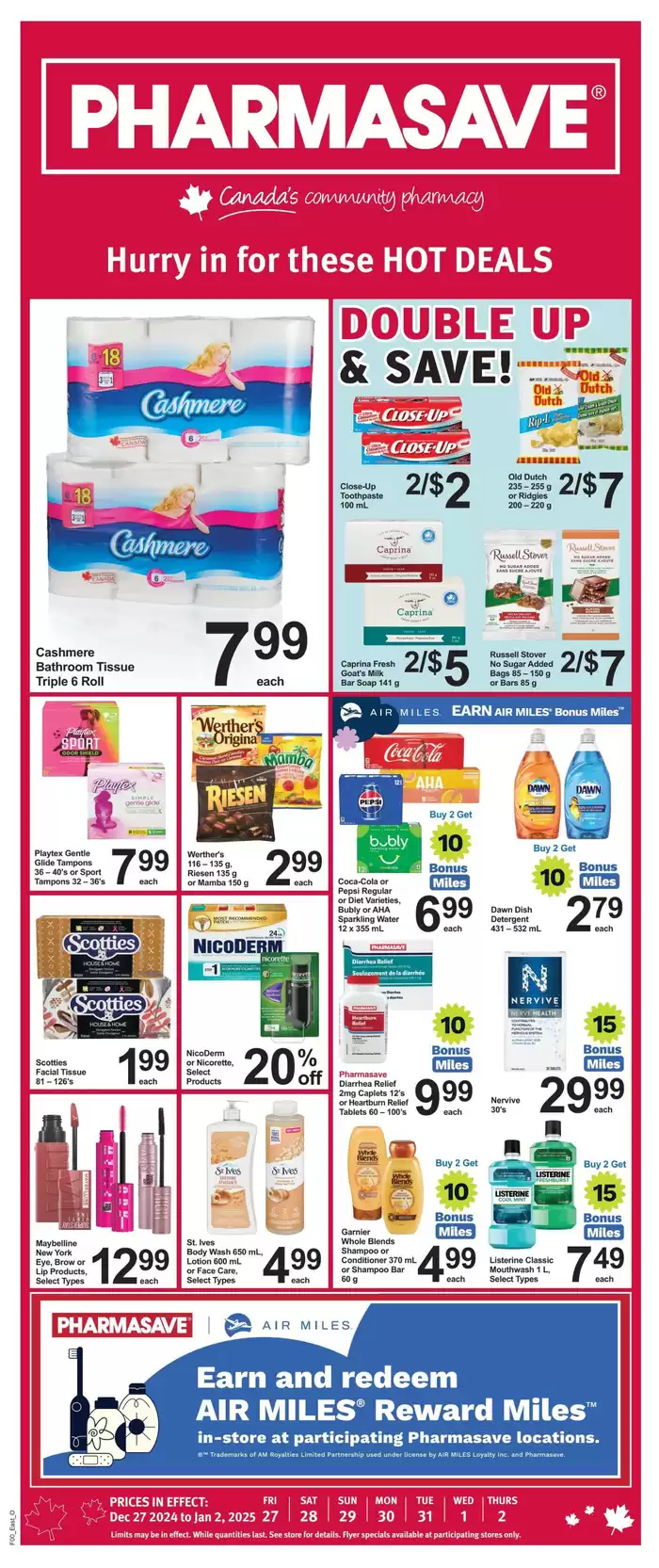 Pharmasave catalogue in Regina | Exclusive bargains | 2025-01-03 - 2025-01-10