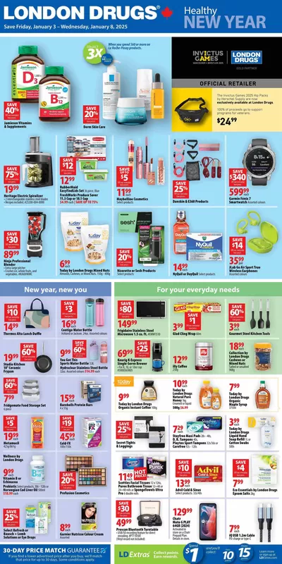 London Drugs catalogue in Edmonton | Top deals and discounts | 2025-01-03 - 2025-01-08