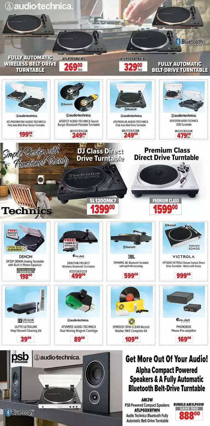 2001 Audio Video catalogue in Kitchener | 2001 Audio Video weekly flyer | 2025-01-03 - 2025-01-09