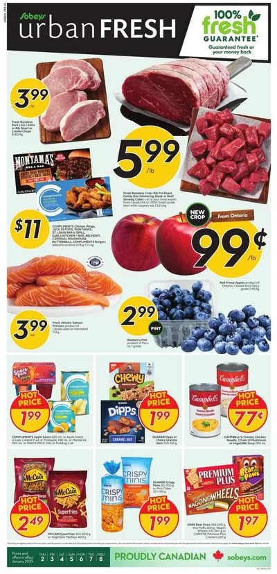 Sobeys catalogue in Hamilton | Discounts and promotions | 2025-01-02 - 2025-01-08