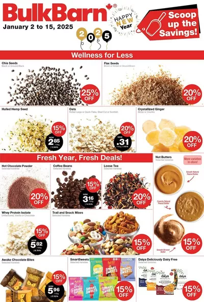 Bulk Barn catalogue in kirkland | Bulk Barn Weekly ad | 2025-01-02 - 2025-01-15