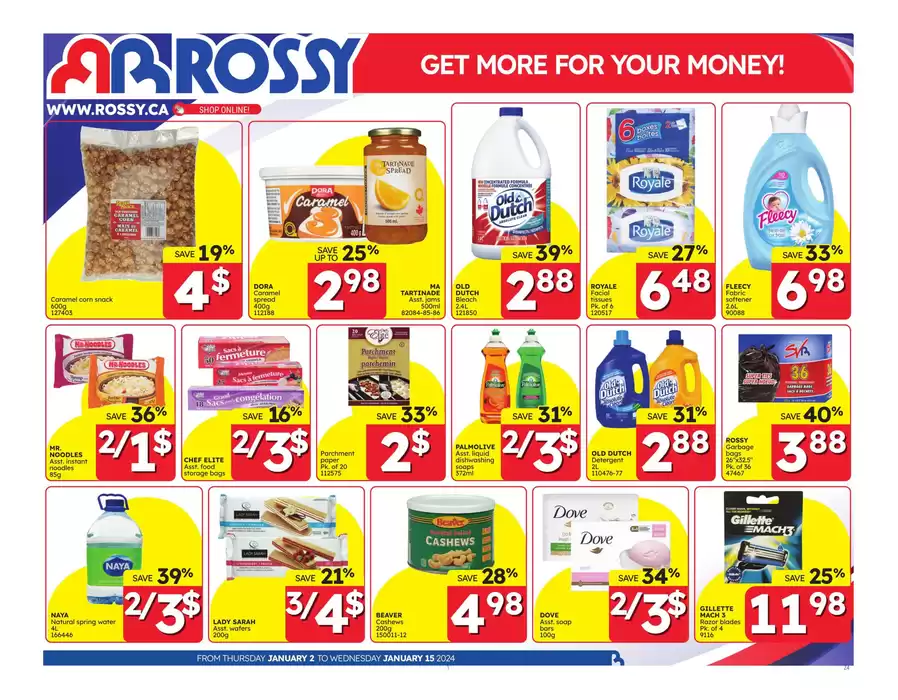 Rossy catalogue in Windsor NS | Our best bargains | 2025-01-02 - 2025-01-15