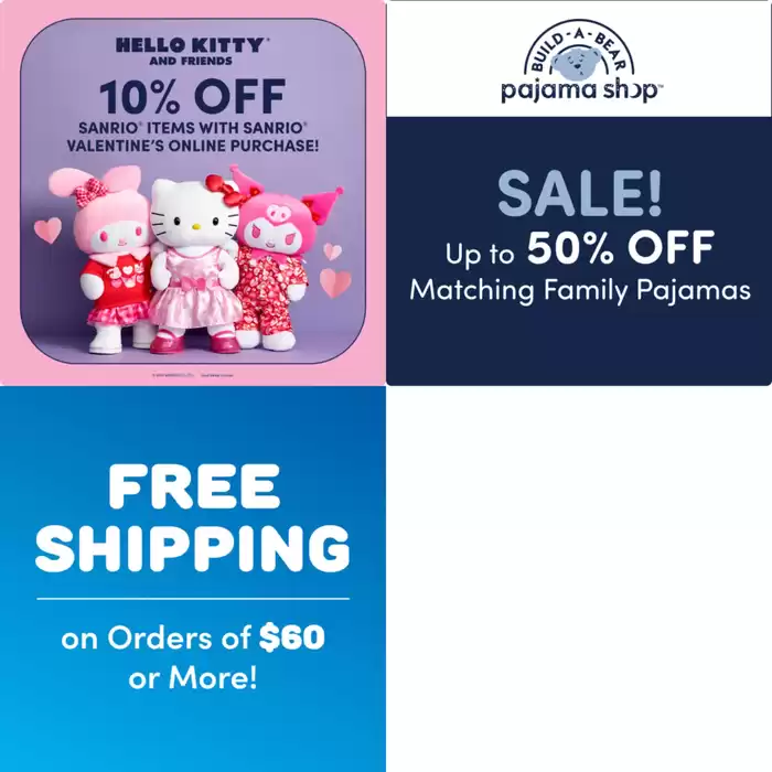 Build a Bear catalogue in Oshawa | Special Offers For You | 2025-01-03 - 2025-01-17