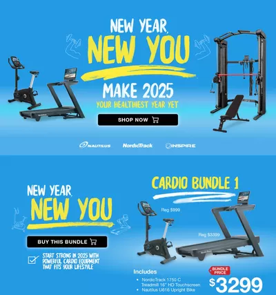 Sport offers in Maidstone | New Year Sale in Flaman Fitness | 2025-01-03 - 2025-01-17