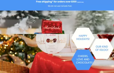 Grocery offers in Mactaquac | Free shipping for orders over $100 in Laura Secord | 2025-01-03 - 2025-01-17