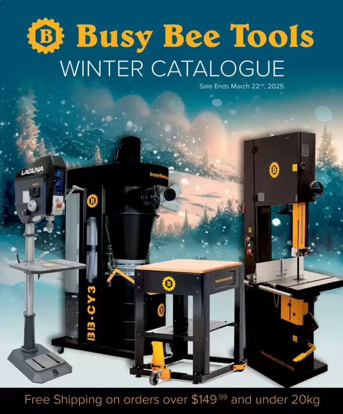 Busy Bee Tools catalogue in Scarborough | Busy Bee Tools Winter Catalogue | 2025-01-06 - 2025-03-22