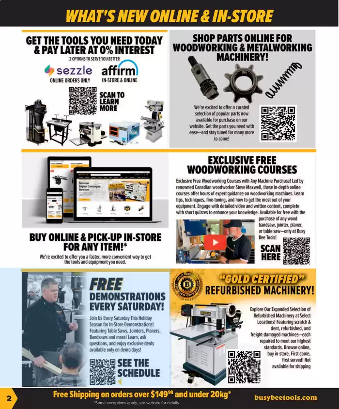 Busy Bee Tools catalogue in Scarborough | Busy Bee Tools Winter Catalogue | 2025-01-06 - 2025-03-22