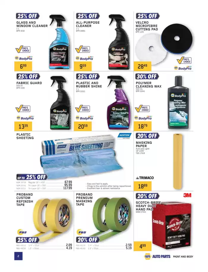 NAPA Auto Parts catalogue in Seaforth ON | Catalogue | 2025-01-01 - 2025-03-31