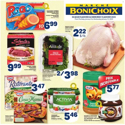 Grocery offers in Les Îles-de-la-Madeleine | Exclusive deals for our customers in Marché Bonichoix | 2025-01-09 - 2025-01-15