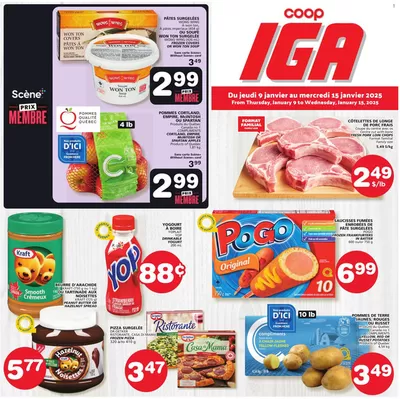 IGA catalogue in Shawinigan | Iles-de-la-Madeleine | 2025-01-09 - 2025-01-15