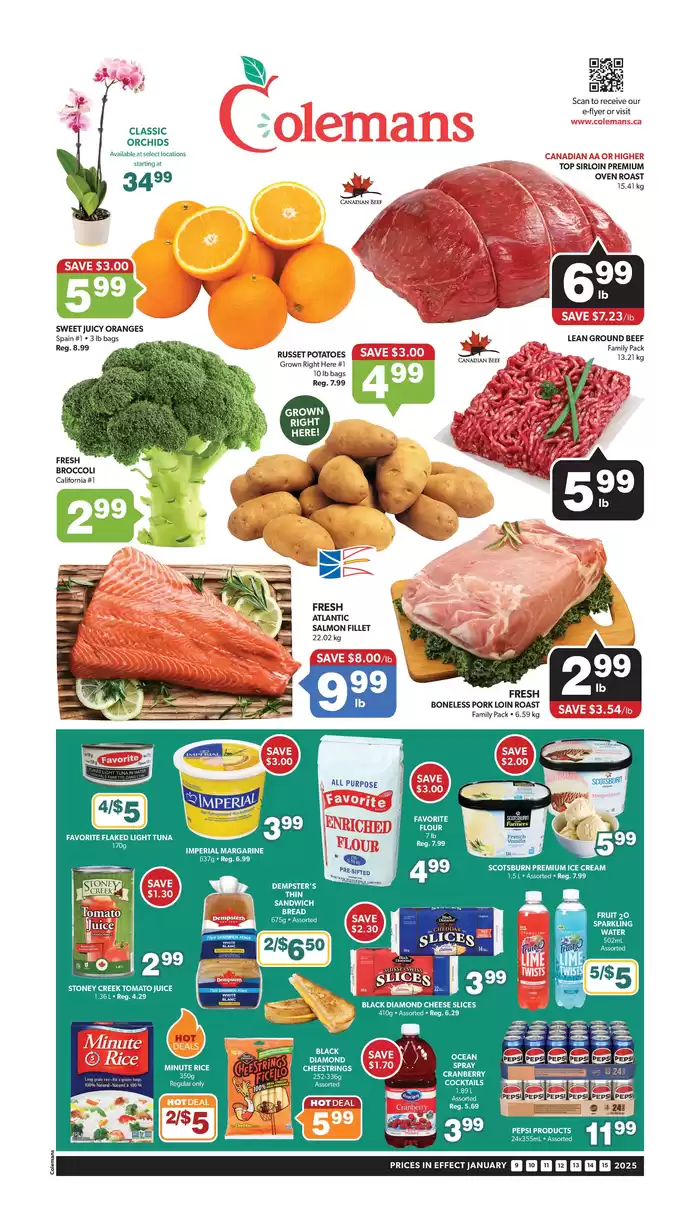 Coleman's catalogue in St. John's | Exclusive bargains | 2025-01-09 - 2025-01-15