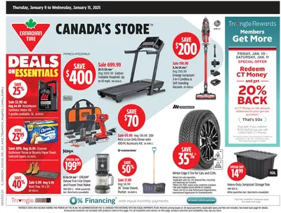 Canadian Tire catalogue in Edmonton | New offers to discover | 2025-01-09 - 2025-01-15