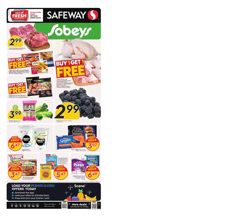 Safeway catalogue in Calgary | Top offers for all bargain hunters | 2025-01-09 - 2025-01-15