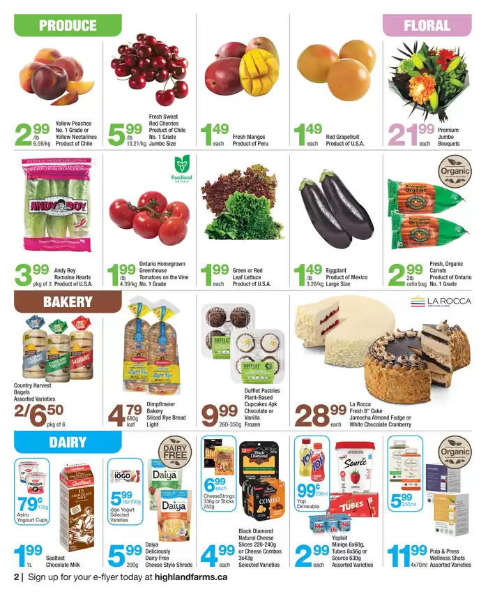 Highland Farms catalogue in Scarborough | Highland Farms flyer | 2025-01-09 - 2025-01-22