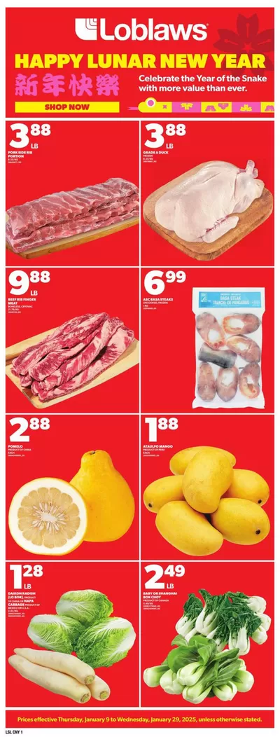 Loblaws catalogue in Ottawa | General Merchandise | 2025-01-09 - 2025-01-29