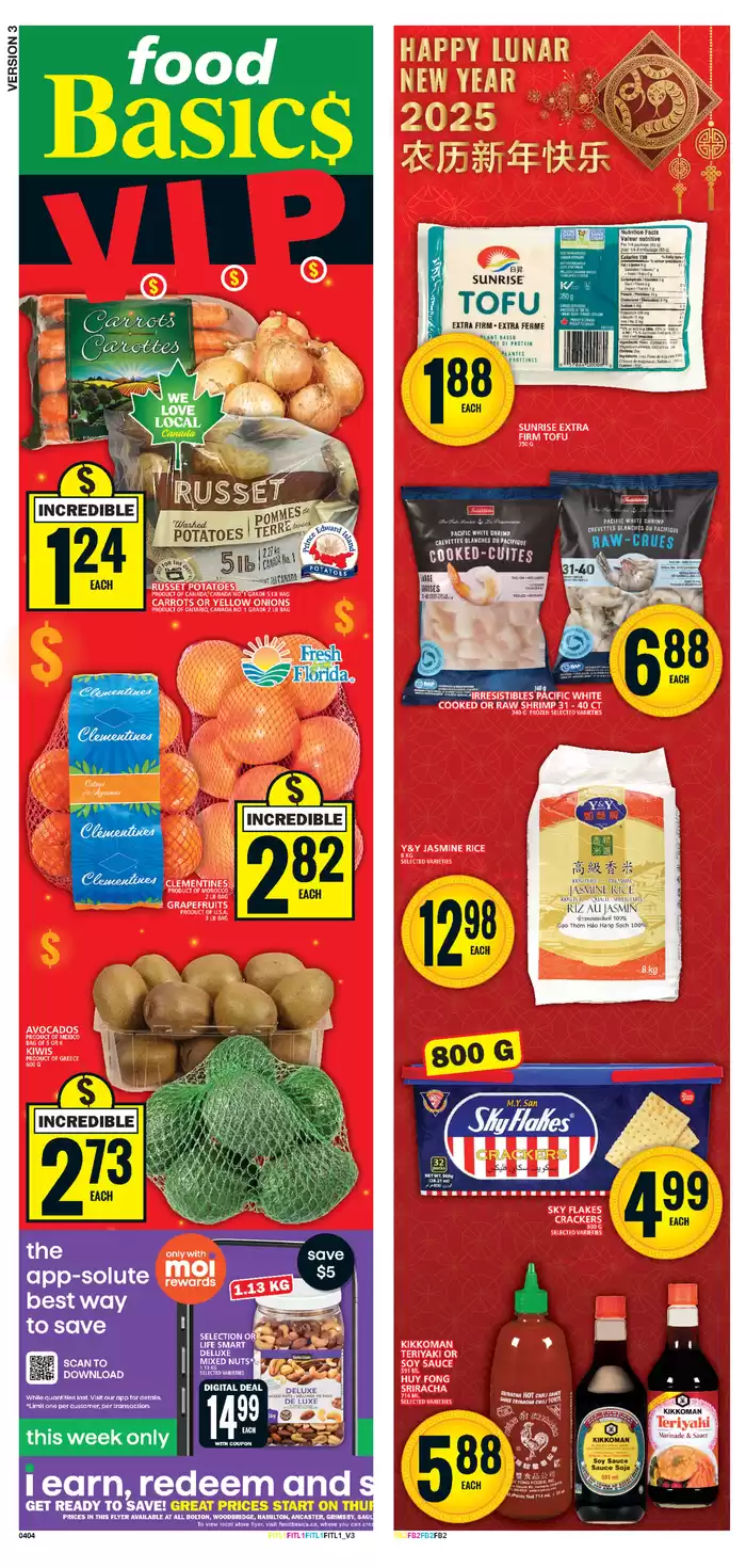 Food Basics catalogue in Vaughan | Top offers for all bargain hunters | 2025-01-09 - 2025-01-15